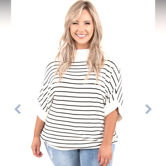 Chic Soul Tops - Chic Soul Love You, Mean It Top, Ivory